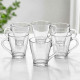 Set 6 cani, 260 ml, design minimalist, 8 x 9 cm Set 6 cani, 260 ml, design minimalist, 8 x 9 cm