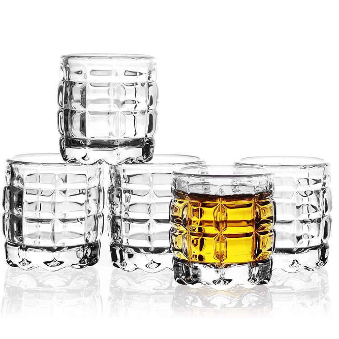 Set 6 pahare, 65 ml, 5 x 5.5 cm Set 6 pahare, 65 ml, 5 x 5.5 cm