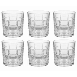 Set 6 pahare, 320ml, 8x9cm