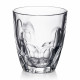 Set 6 pahare, 320ml, Crystal Clear, design modern, model reliefat, 8.5 x 11 cm