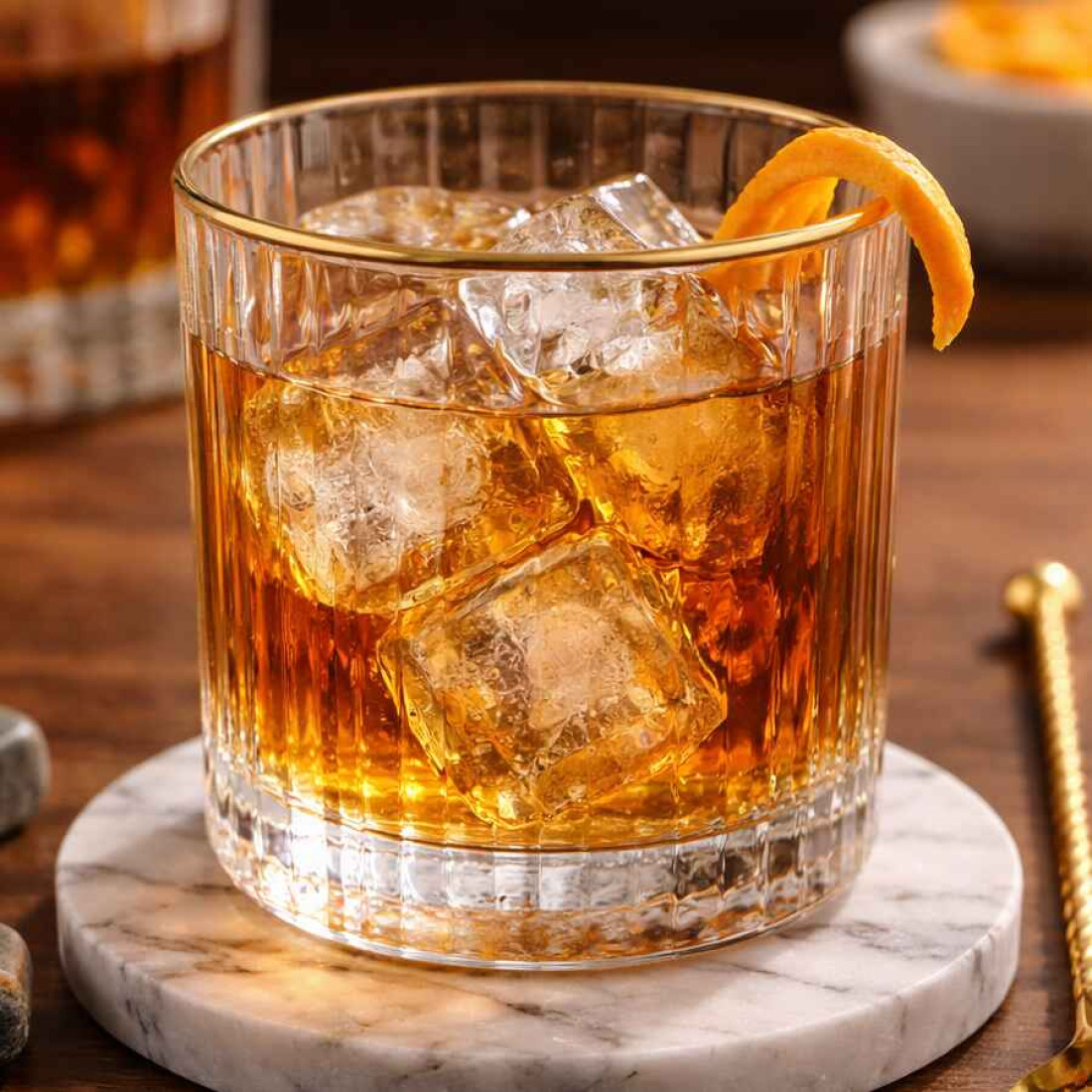 Set 6 pahare elegante cu margine aurie, 290 ml, 8 x 9 cm