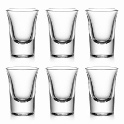 Set 6 pahare, 40 ml, 4 x 7 cm