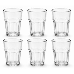 Set 6 pahare, 310ml, 12 x 7.5 cm