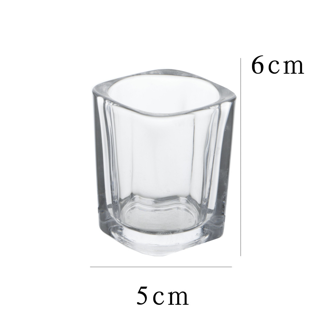 Set 6 pahare, 65 ml, 5 x 6 cm