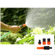 Set 4 conectori pentru furtun gradina, 2 buc x conector de 1/2", 1 buc x conector de robinet de 3/4" sau 1/2" (adaptor), 1 buc x Sprinkler Set 4 conectori pentru furtun gradina, 2 buc x conector de 1/2", 1 buc x conector de robinet de 3/4" sau 1/2" (adaptor), 1 buc x Sprinkler