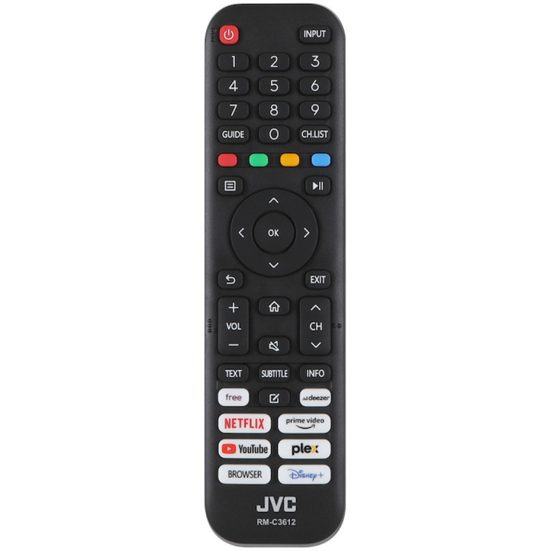 Televizor JVC LED 32VDH2500, 80 cm, Smart, HD, Clasa D 