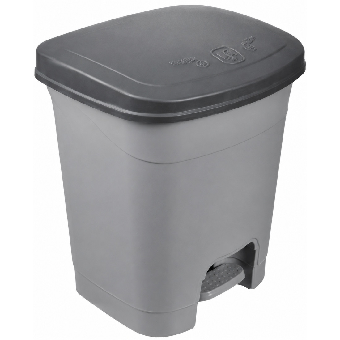 Cos de gunoi cu pedala, 18L, 38,5 x 32 x 34 cm