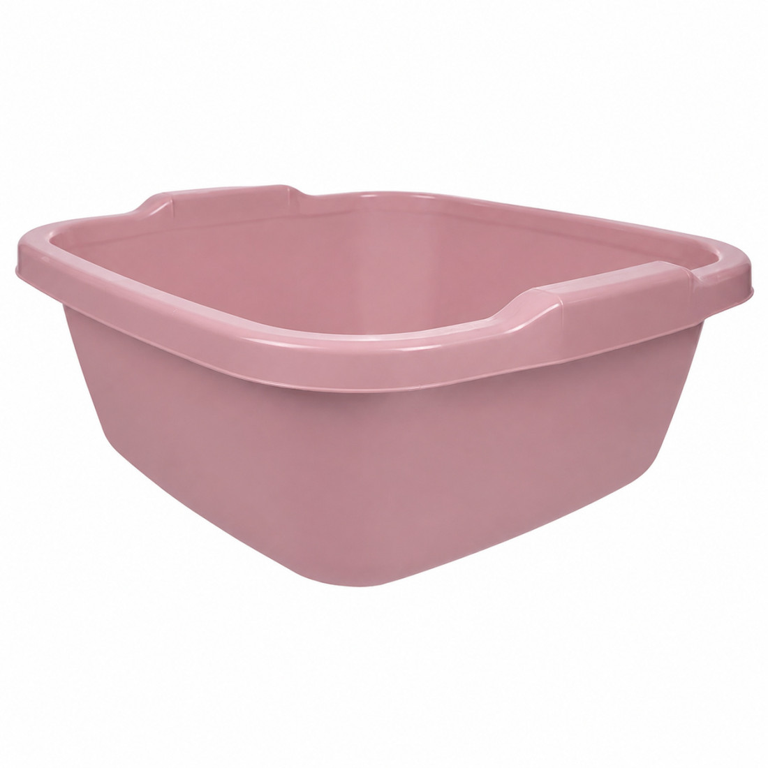 Lighean patrat din plastic cu manere, 9L, 34 x 33 x 14 cm Lighean patrat din plastic cu manere, 9L, 34 x 33 x 14 cm