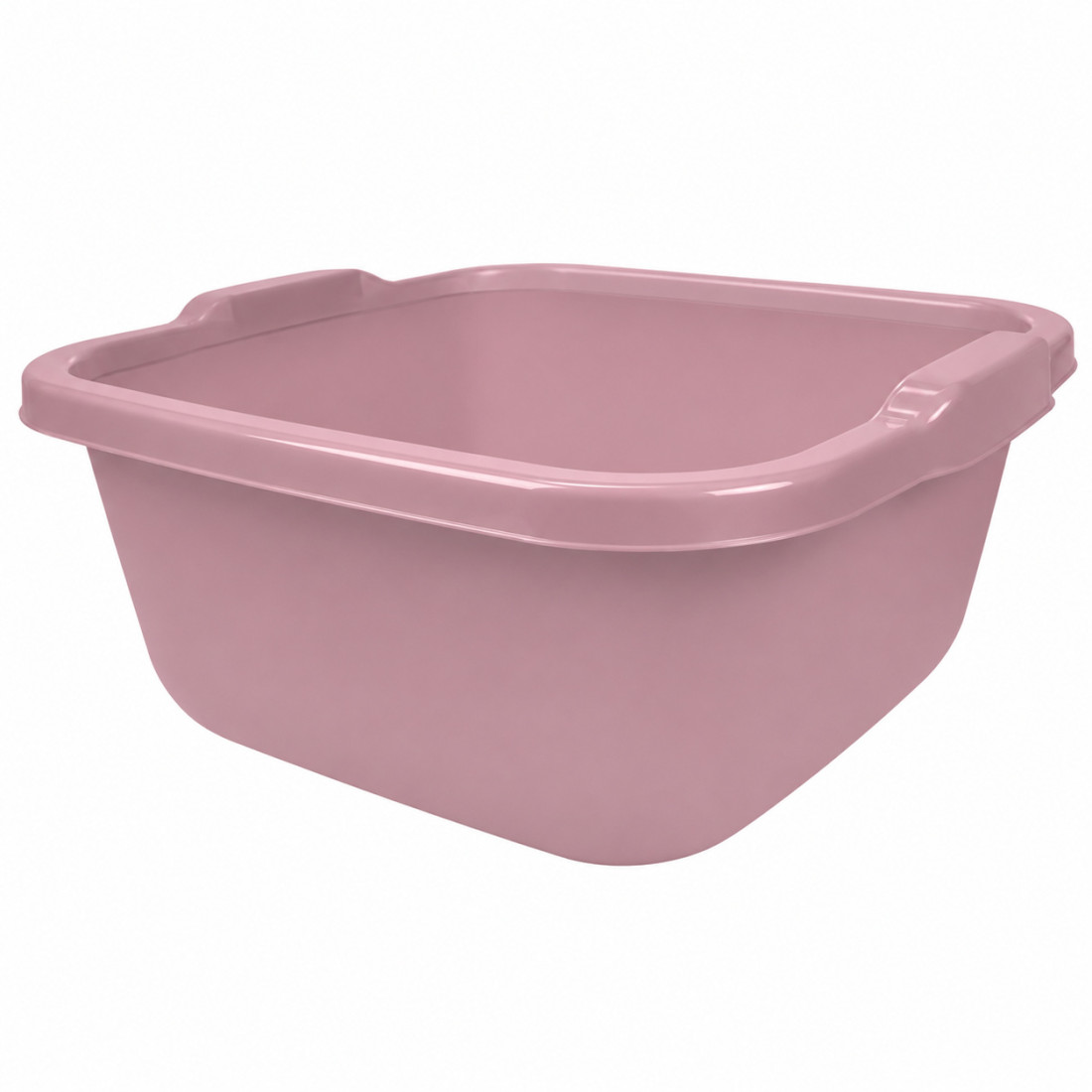 Lighean patrat din plastic cu manere, 12L, 34 x 33 x 14 cm Lighean patrat din plastic cu manere, 12L, 34 x 33 x 14 cm