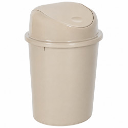 Cos de gunoi batant 16L, 26,5 x 31,5 x 45 cm, bej Cos de gunoi batant 16L, 26,5 x 31,5 x 45 cm, bej