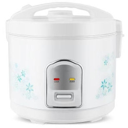 Aparat de gatit orez Rice Cooker 5L, 900W, vas antiaderent, functie mentinere la cald, accesorii incluse