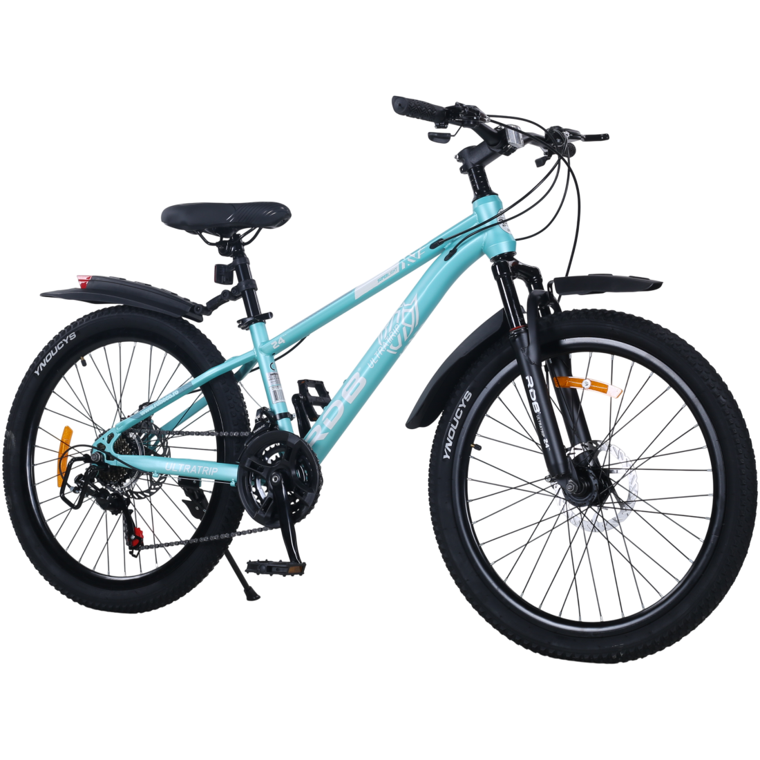 Bicicleta RDB BDF-TK300, roata 24 inch, turcoaz