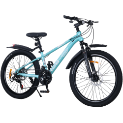 Bicicleta RDB BDF-TK300, roata 24 inch, turcoaz