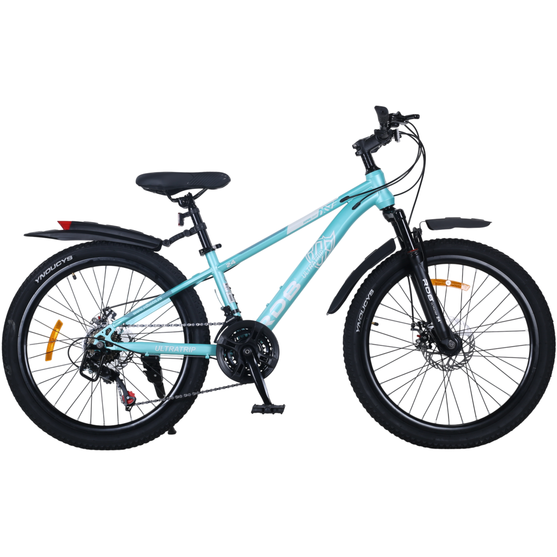 Bicicleta RDB BDF-TK300, roata 24 inch, turcoaz