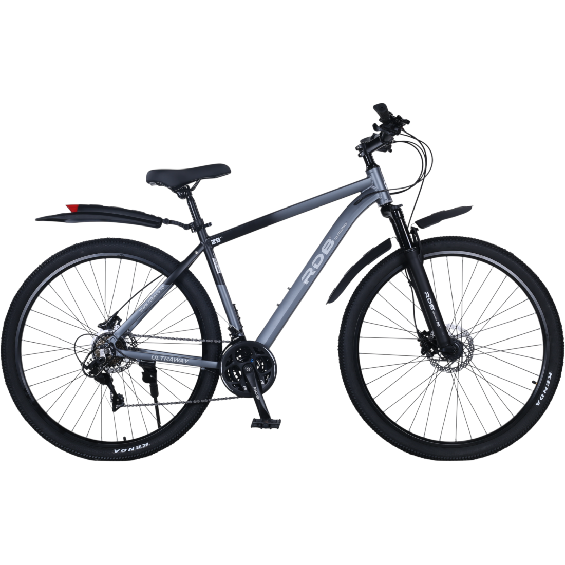 Bicicleta RDB BDF-SM, roata 29 inch, gri cu negru
