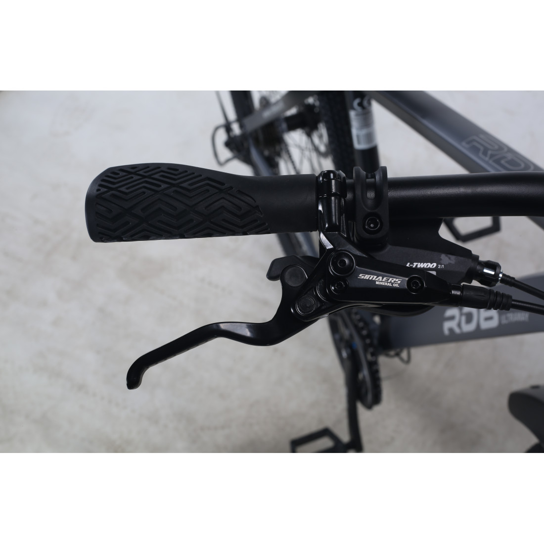 Bicicleta RDB BDF-SM, roata 29 inch, gri cu negru