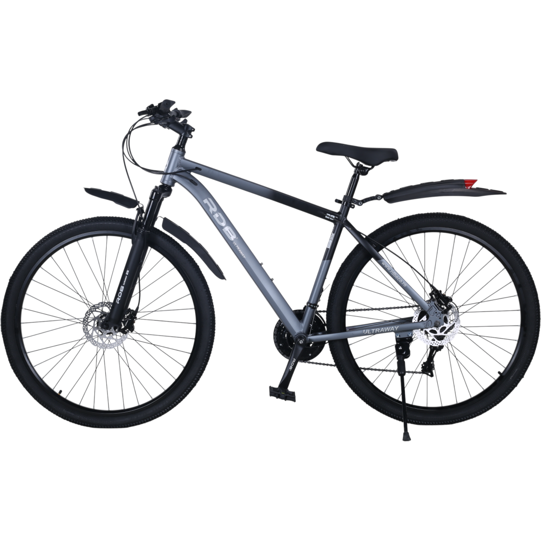 Bicicleta RDB BDF-SM, roata 29 inch, gri cu negru