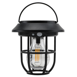 Lampa LED pentru camping, casa sau curte cu panou solar, 800 mAh