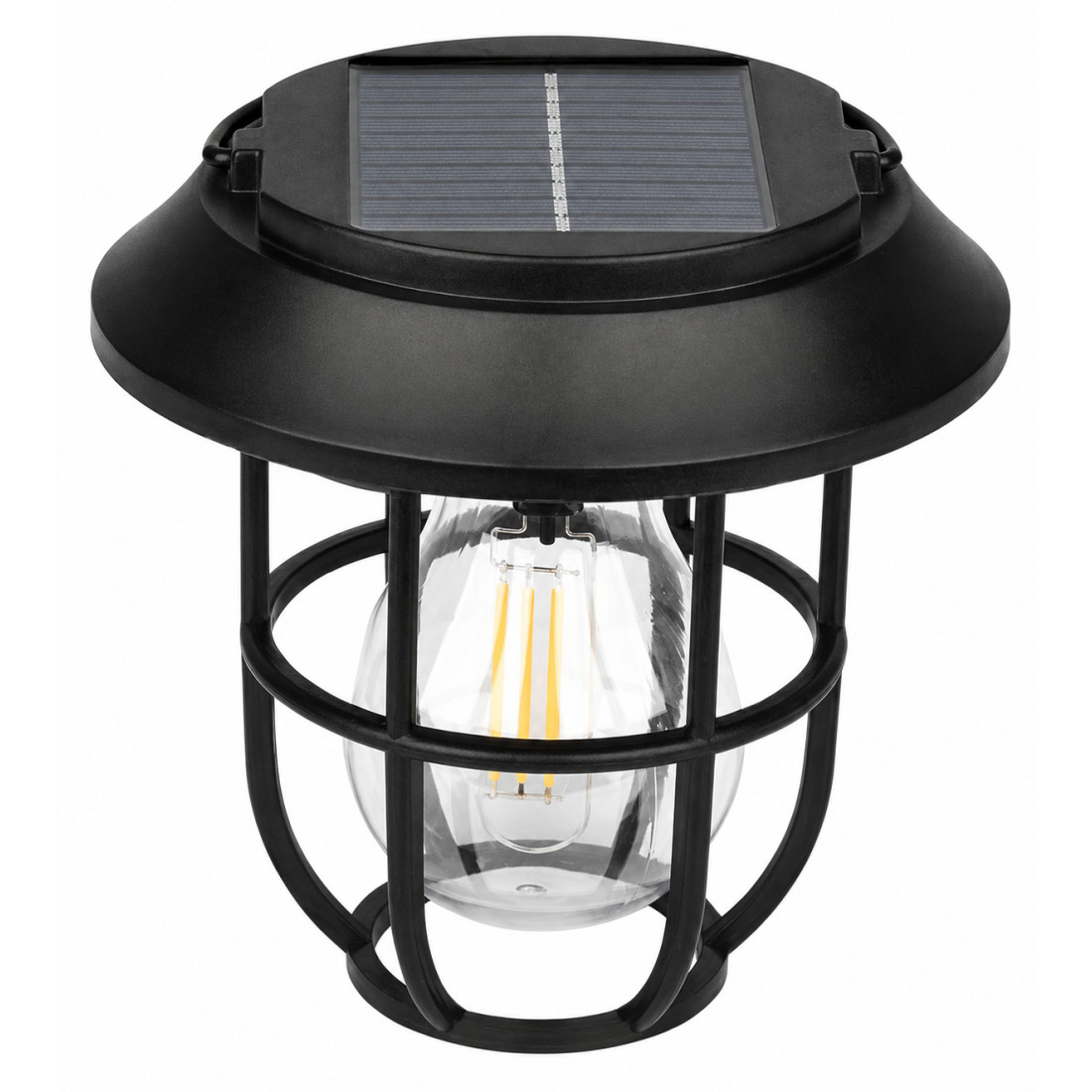 Lampa LED pentru camping, casa sau curte cu panou solar, 800 mAh