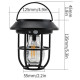 Lampa LED pentru camping, casa sau curte cu panou solar, 800 mAh