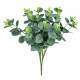 Buchet artificial decorativ cu frunze de eucalipt, verde, aspect natural Buchet artificial decorativ cu frunze de eucalipt, verde, aspect natural