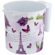 Cana plastic cu model, 1.5L, 20 × 14 cm, mov