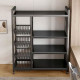 Carucior de depozitare multifunctional cu rafturi si 4 cosuri metalice, structura metalica, 82 x 30 x 135 cm Carucior de depozitare multifunctional cu rafturi si 4 cosuri metalice, structura metalica, 82 x 30 x 135 cm