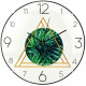 Ceas de perete decorativ, 30 cm, design geometric Ceas de perete decorativ, 30 cm, design geometric