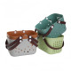 Cos depozitare din plastic cu manere, 28 x 20 x 18 cm, albastru Cos depozitare din plastic cu manere, 28 x 20 x 18 cm, albastru