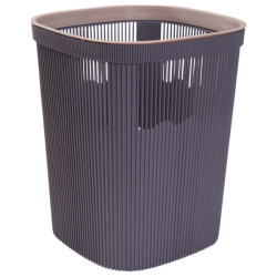 Cos de gunoi din plastic, 23.5 x 28 cm, design modern si compact, mov