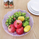Cos pentru paine si fructe, model decorativ cu inimioare, plastic, diametru 25 cm, inaltime 7 cm Cos pentru paine si fructe, model decorativ cu inimioare, plastic, diametru 25 cm, inaltime 7 cm