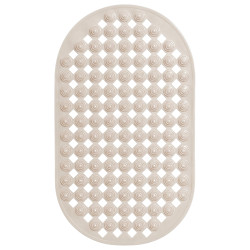 Covoras baie, antiderapant, oval, 36 x 69 cm, bej Covoras baie, antiderapant, oval, 36 x 69 cm, bej