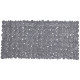 Covoras de baie antiderapant cu ventuze, model pietricele, 68 x 37 cm