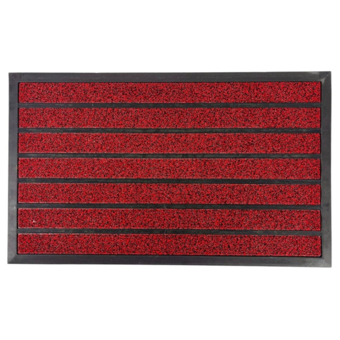 Covoras intrare cauciuc, 75 cm x 45 cm, tip gazon artificial, antiderapant, rosu Covoras intrare cauciuc, 75 cm x 45 cm, tip gazon artificial, antiderapant, rosu