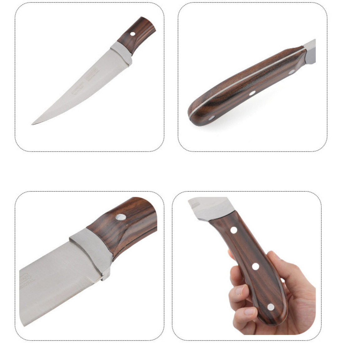 Cutit profesional FT-08 pentru dezosat si transat carne, otel inoxidabil, maner ergonomic din plastic Cutit profesional FT-08 pentru dezosat si transat carne, otel inoxidabil, maner ergonomic din plastic