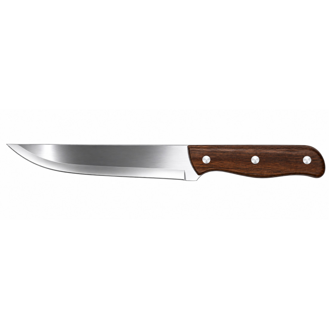 Cutit din Inox cu maner din lemn MG801, 20 cm lama, 32 cm lungime totala Cutit din Inox cu maner din lemn MG801, 20 cm lama, 32 cm lungime totala