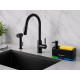 Dozator sapun si detergent vase 2 in 1, cu suport pentru burete, design simplu de curatat, set 2 dozatoare, baza antiderapanta Dozator sapun si detergent vase 2 in 1, cu suport pentru burete, design simplu de curatat, set 2 dozatoare, baza antiderapanta