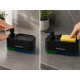 Dozator sapun si detergent vase 2 in 1, cu suport pentru burete, design simplu de curatat, set 2 dozatoare, baza antiderapanta Dozator sapun si detergent vase 2 in 1, cu suport pentru burete, design simplu de curatat, set 2 dozatoare, baza antiderapanta