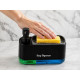 Dozator sapun si detergent vase 2 in 1, cu suport pentru burete, design simplu de curatat, set 2 dozatoare, baza antiderapanta Dozator sapun si detergent vase 2 in 1, cu suport pentru burete, design simplu de curatat, set 2 dozatoare, baza antiderapanta