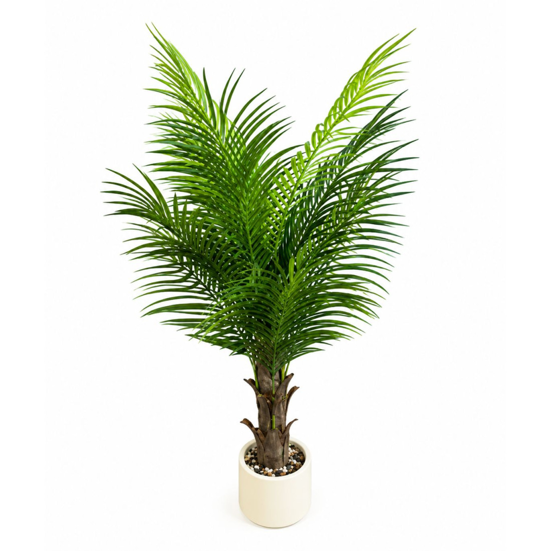 Palmier artificial decorativ 1.2 m pentru interior si exterior Palmier artificial decorativ 1.2 m pentru interior si exterior