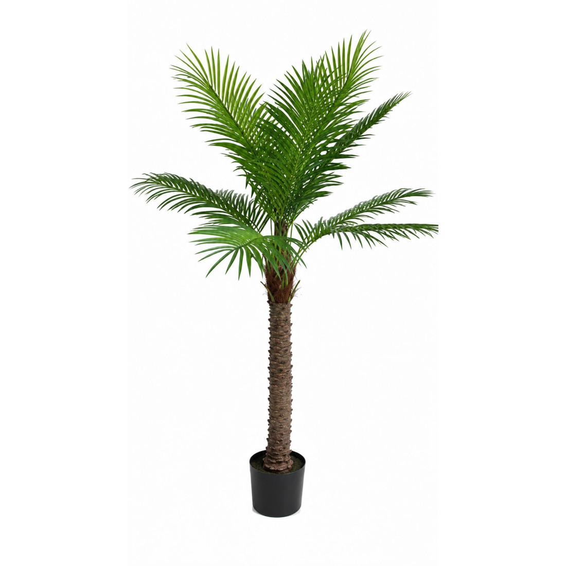 Palmier artificial decorativ 1.7 m pentru interior si exterior Palmier artificial decorativ 1.7 m pentru interior si exterior
