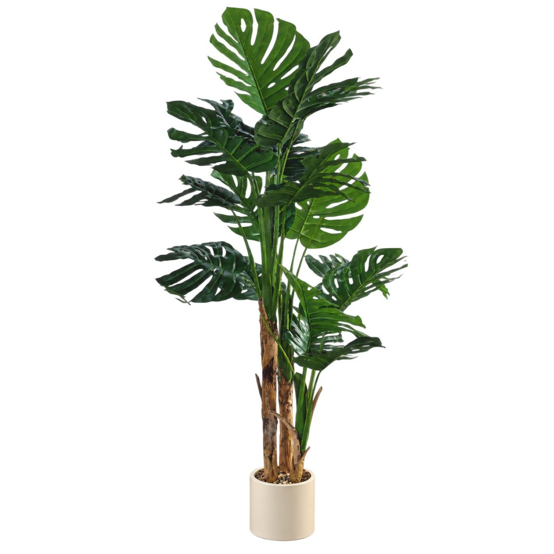 Planta artificiala decorativa, 2 m, aspect natural, cu ghiveci Planta artificiala decorativa, 2 m, aspect natural, cu ghiveci
