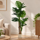 Planta artificiala decorativa, 2 m, aspect natural, cu ghiveci Planta artificiala decorativa, 2 m, aspect natural, cu ghiveci