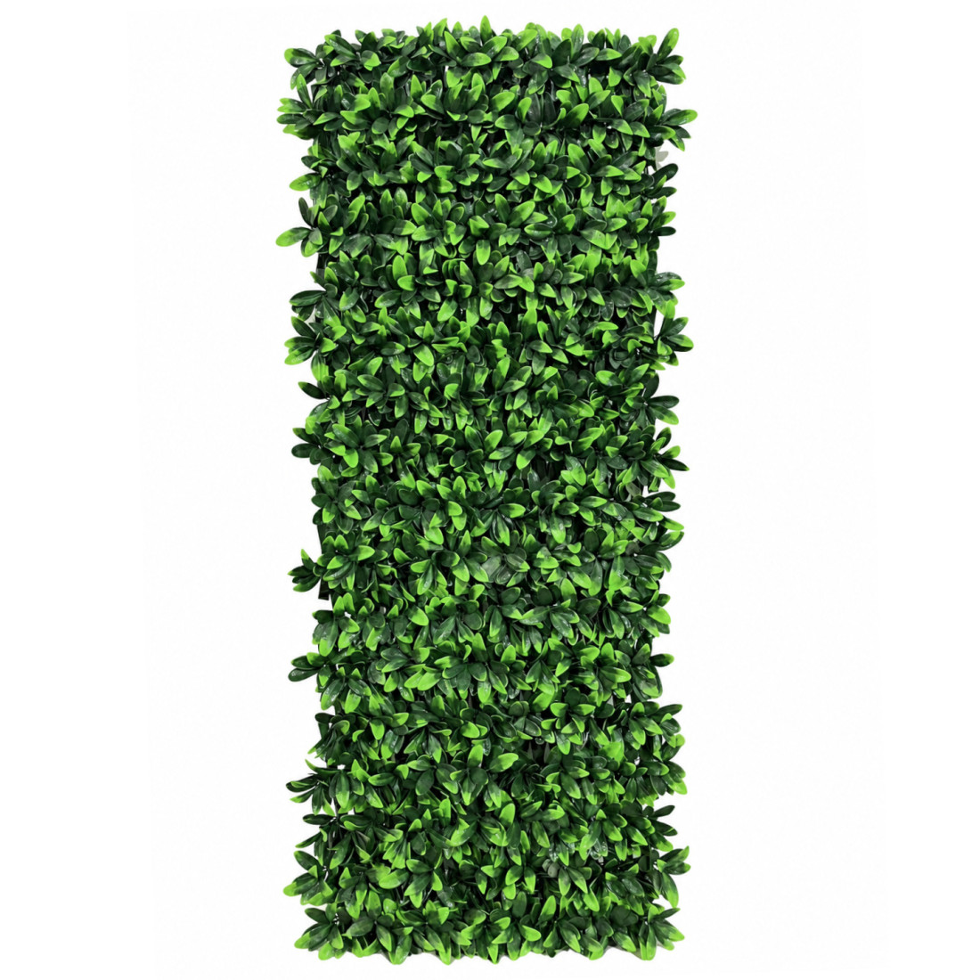 Gard extensibil artificial decorativ 1-3 m, frunze verzi