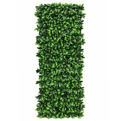 Gard extensibil artificial decorativ 1-3 m, frunze verzi Gard extensibil artificial decorativ 1-3 m, frunze verzi