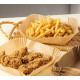 Set 50buc hartie de copt pentru fripteuza, Air Fryer, 20x4.5cm Set 50buc hartie de copt pentru fripteuza, Air Fryer, 20x4.5cm