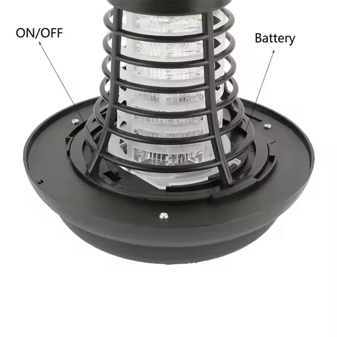 Lampa solara anti tantari / insecte pentru gradina, UV LED cu Zapper Electric, rezistenta la intemperii Lampa solara anti tantari / insecte pentru gradina, UV LED cu Zapper Electric, rezistenta la intemperii
