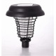 Lampa solara anti tantari / insecte pentru gradina, UV LED cu Zapper Electric, rezistenta la intemperii Lampa solara anti tantari / insecte pentru gradina, UV LED cu Zapper Electric, rezistenta la intemperii