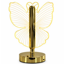 Lampa LED decorativa, cu fluture, reincarcabila USB, portabila, design elegant