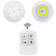 Set 3 Lampi LED Wireless cu Telecomanda si Temporizator, 2 trepte de lumina Set 3 Lampi LED Wireless cu Telecomanda si Temporizator, 2 trepte de lumina